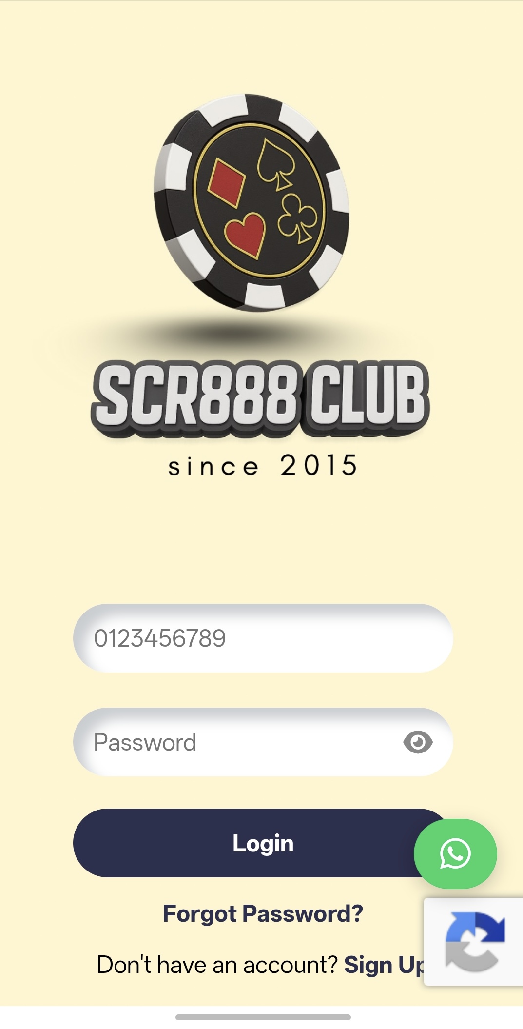 Web Version Screenshot